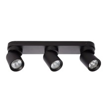 Kinkiet GU10 LED Timo ruchomy x3 czarny | LVT