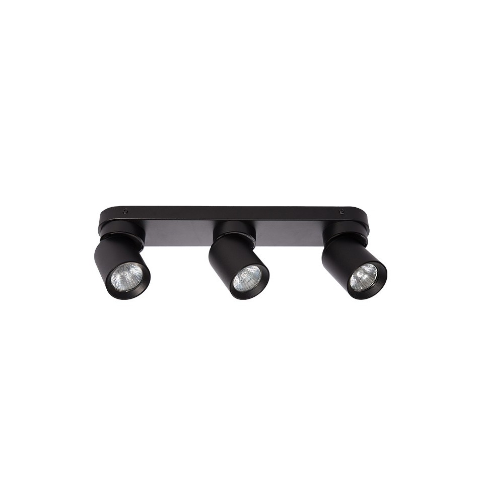 Kinkiet GU10 LED Timo ruchomy x3 czarny | LVT