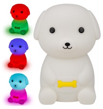 Lampa LED MasterLedziak dziecięca pies RGBWW