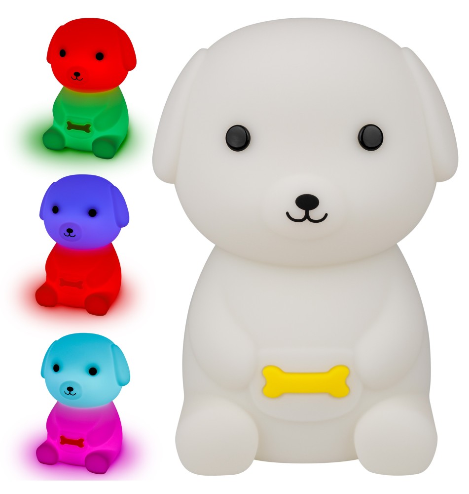 Lampa LED MasterLedziak dziecięca pies RGBWW