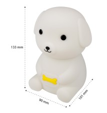 Lampa LED MasterLedziak dziecięca pies RGBWW