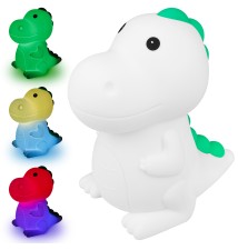 Lampa LED MasterLedziak dziecięca dinozaur RGBWW