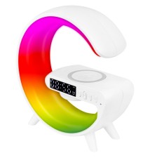 Lampa biurkowa G LED RGB 5W QI Głośnik 155mm | LVT