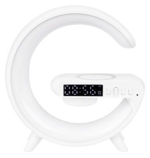 Lampa biurkowa G LED RGB 5W QI Głośnik 155mm | LVT