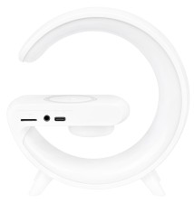 Lampa biurkowa G LED RGB 5W QI Głośnik 155mm | LVT