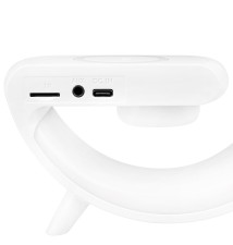 Lampa biurkowa G LED RGB 5W QI Głośnik 155mm