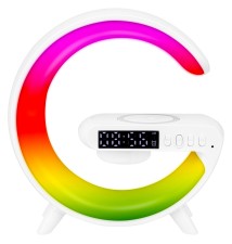 Lampa biurkowa G LED RGB 5W QI Głośnik 235mm