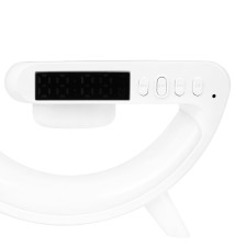 Lampa biurkowa G LED RGB 5W QI Głośnik 235mm | LVT