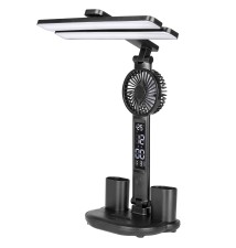 Lampa biurkowa Summer LED 3000-6000K czarna | LVT