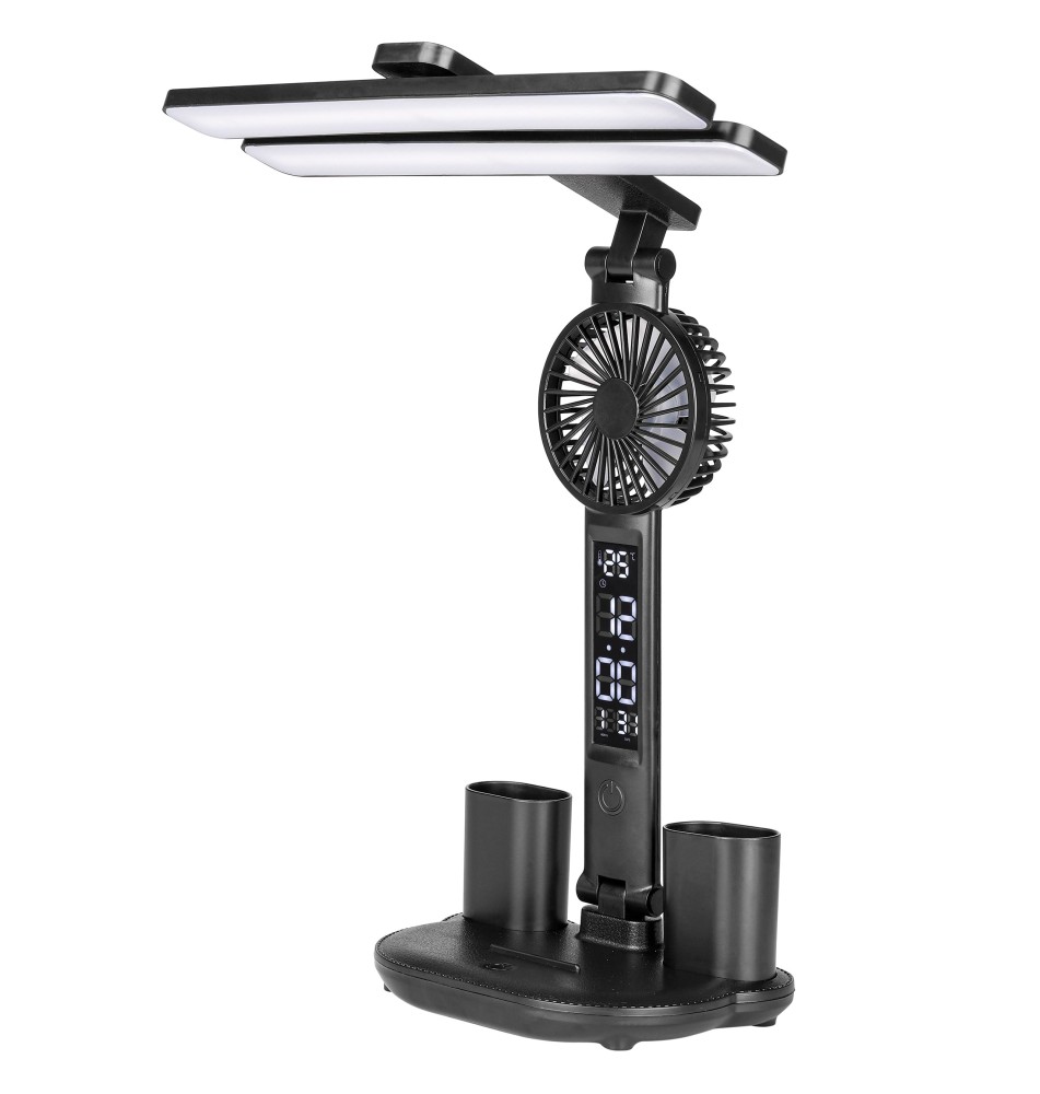 Lampa biurkowa Summer LED 3000-6000K czarna | LVT