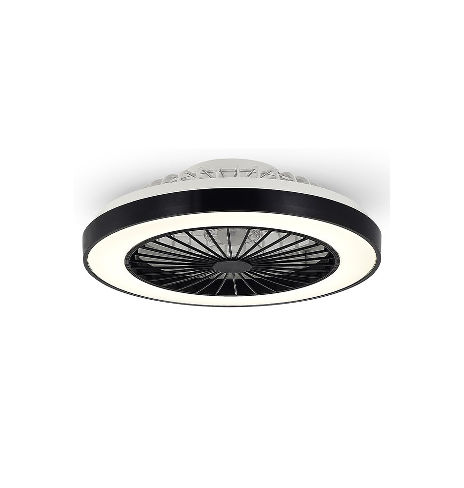 Plafon Led Kleo 36W+15W 3CCT wentylator 50cm czarny