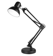 Lampa biurkowa kreślarska Lena E27 czarna