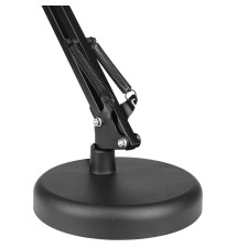 Lampa biurkowa kreślarska Lena E27 czarna