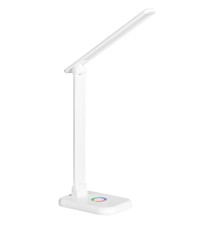Lampa biurkowa Alma LED RGB + CCT 12W biała | LVT