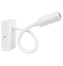 Kinkiet do czytania Leo LED 3W 4000K biały | LVT