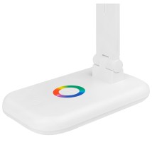 Lampa biurkowa Alma LED RGB + CCT 12W biała | LVT