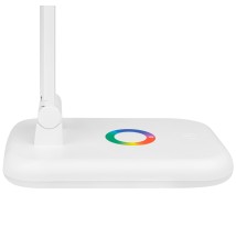 Alma LED RGB + CCT 12W White Desk Lamp | LVT