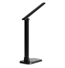 Lampa biurkowa Alma LED RGB + CCT 12W czarna | LVT