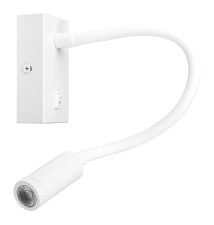 Kinkiet do czytania Leo LED 3W 4000K biały | LVT