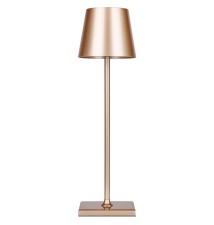 Solio LED 4000K Rechargeable Gold Desk Lamp | LVT