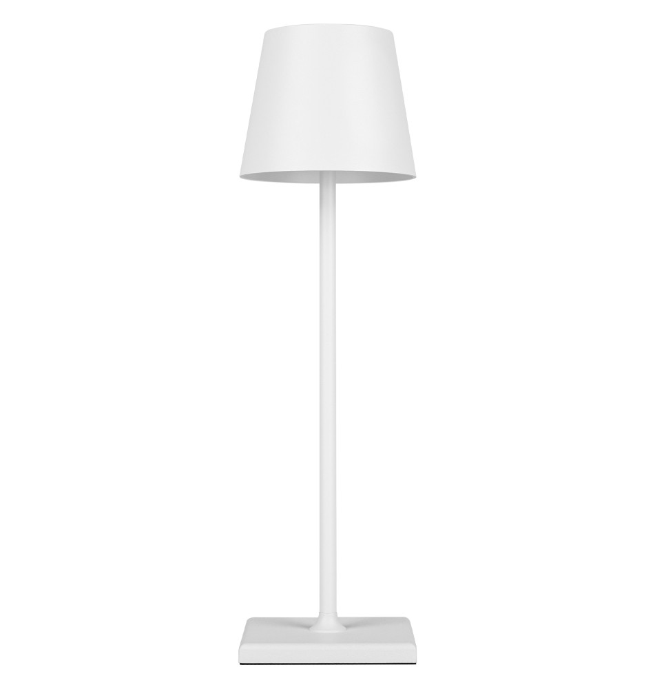 Lampa biurkowa Solio LED 4000K akumulator biała