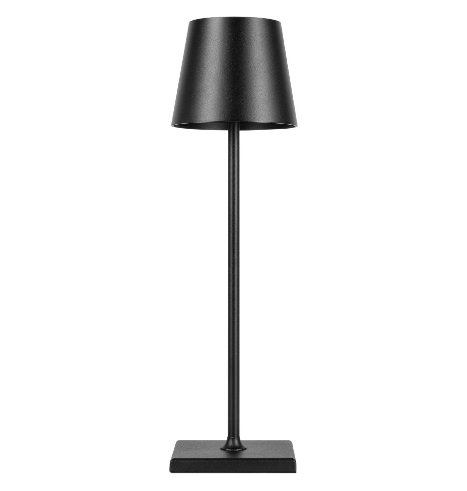 Solio LED 4000K Rechargeable Desk Lamp, Black | LVT