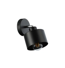 Elza Adjustable E27 LED Wall Sconce x1, Black | LVT