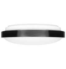 Luvo 2xE27 Round Black Ceiling Light | LVT