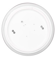 Plafon Luvo 2xE27 okrągły biały | LVT