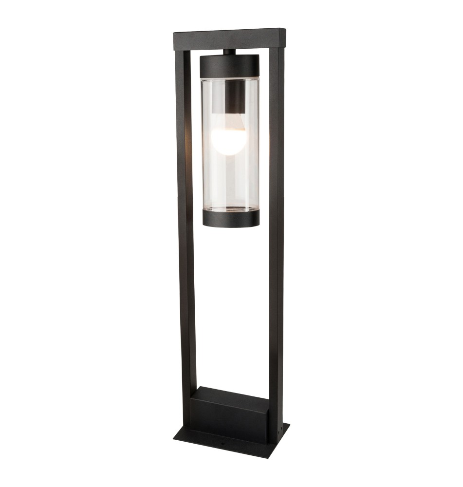 Lampa ogrodowa E27 LED IP44 Clear czarna