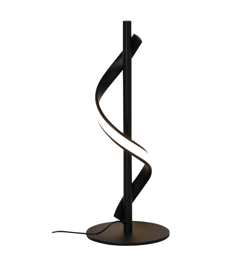 4000K 10W 43cm Black LED Floor Lamp | LVT