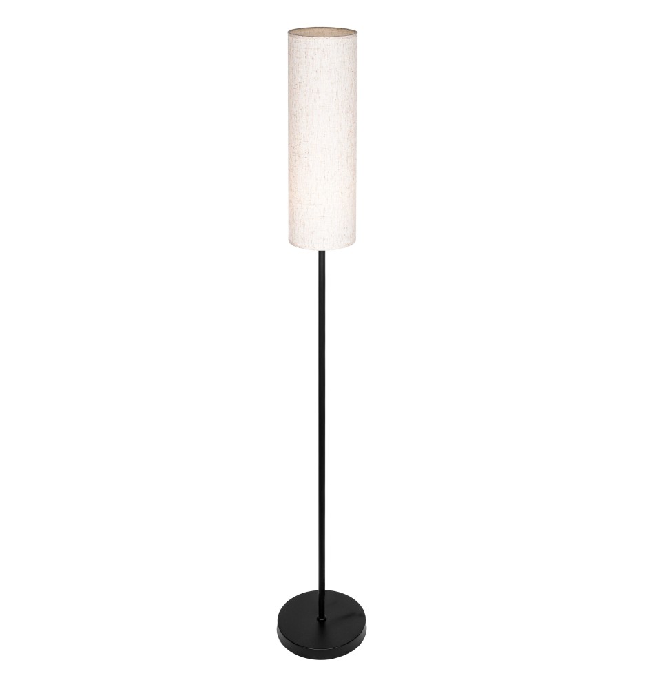 Lampa podłogowa Passo 1xE27 150cm czarna