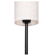 Lampa podłogowa Passo 1xE27 150cm czarna