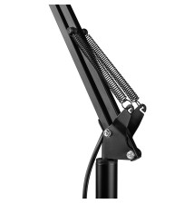 Lampa podłogowa Lena 1x E27 185cm czarna | LVT