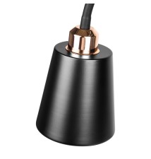Lampa podłogowa Koko 1x E27 145cm czarna + złota | LVT
