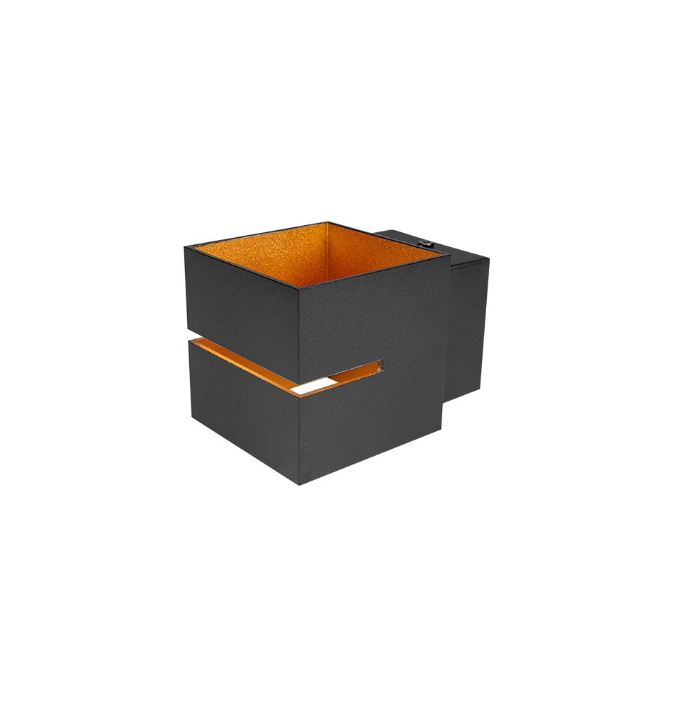 Costa Gold Black G9 IP20 Indoor LED Wall Sconce | LVT