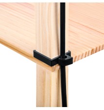 Lampa podłogowa Ganto 1xE27 160cm drewno