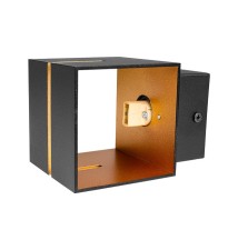 Kinkiet wewnętrzny LED G9 IP20 Costa Gold czarny | LVT