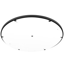 Lampa LED parkowa latarnia E27 Plexio czarna