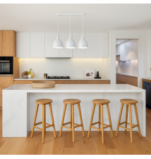 Oprawa wisząca E27 Como x3 biała