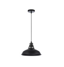 Oprawa wisząca E27 Felia x1 czarna | LVT