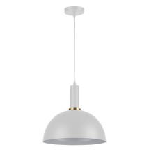 Koko E27 Pendant Light x1, White | LVT
