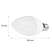 Żarówka LED E14 Vita C37 6200K 8W SMD 2835 6 szt. | LVT