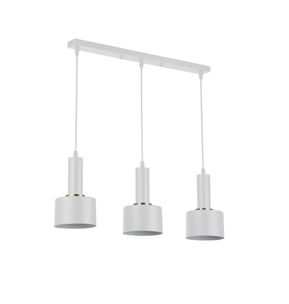Oprawa wisząca E27 Tema x3 biała