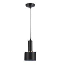 Tema E27 Pendant Light, 1-Light, Black | LVT