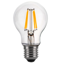 Żarówka LED E27 Filament A60 4000K 6W