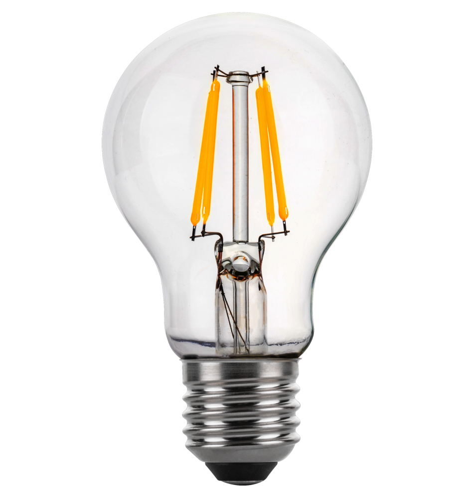 Żarówka LED E27 Filament A60 4000K 6W