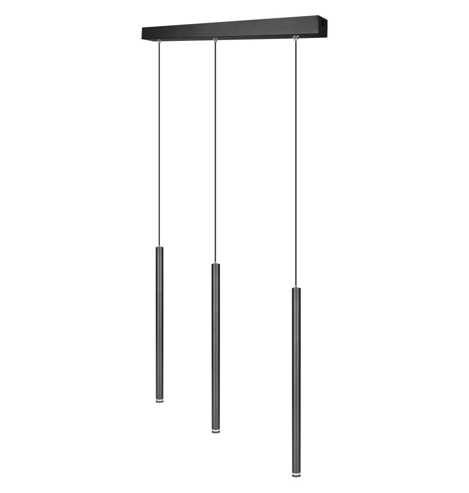 Lampa wisząca Piero G9 x3 czarny | LVT