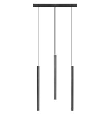 Lampa wisząca Piero G9 x3 czarny