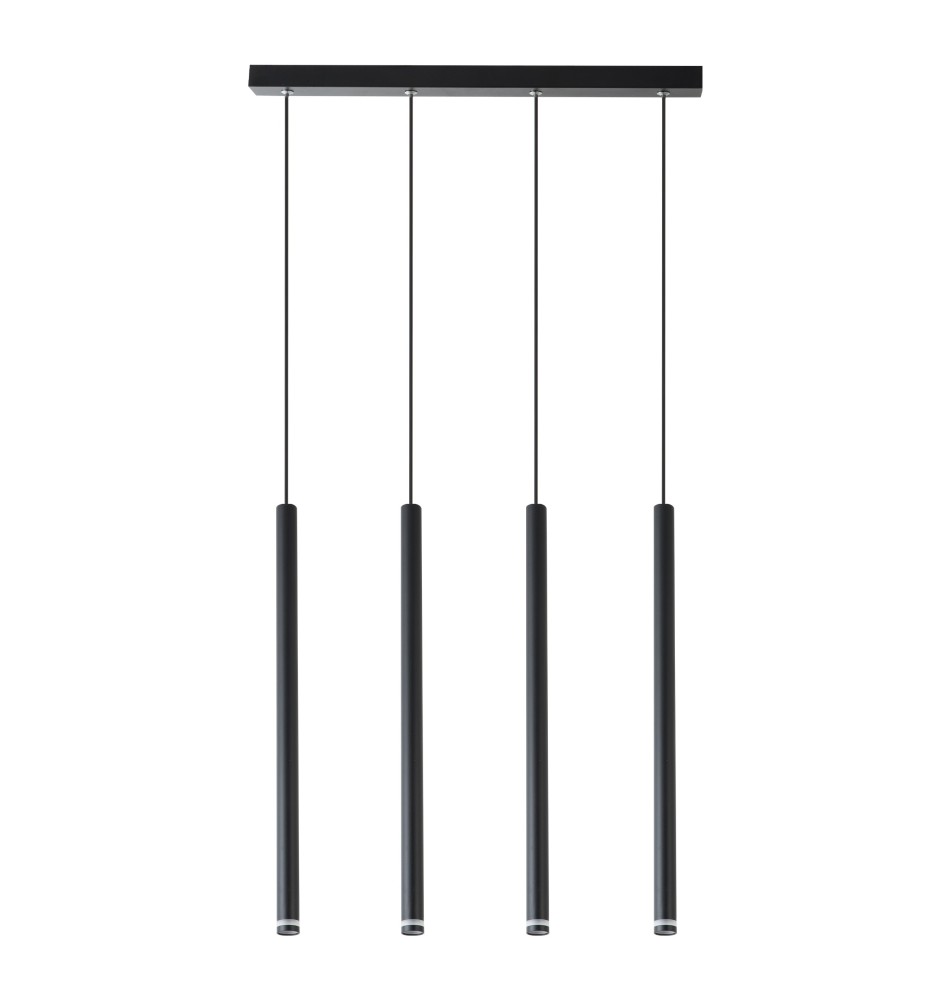 Lampa wisząca Piero G9 x4 czarny